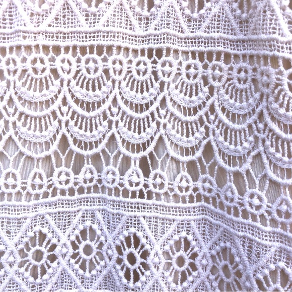 Cottagecore crochet midi pencil skirt 3X - Picture 4 of 8